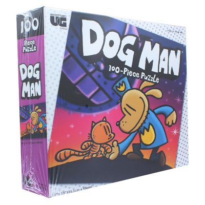 Dog Man 100 Piece Jigsaw Puzzle Image 2