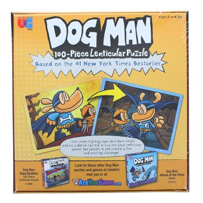 Dog Man Adventures 100 Piece Lenticular Jigsaw Puzzle Image 2