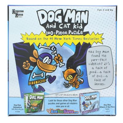 Dog Man and Cat Kid 100 Piece Lenticular Jigsaw Puzzle Image 2