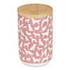 Dog Show Rose Ceramic Treat Canister Image 1