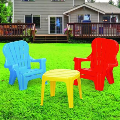 Dolu Toys - Childrens Plastic Table And Chairs Set Image 3
