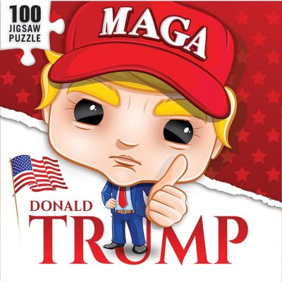 Donald Trump 100 Piece Jigsaw Puzzle Image 3
