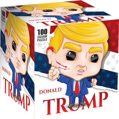 Donald Trump Aftermath 100 Piece Jigsaw Puzzle Image 1