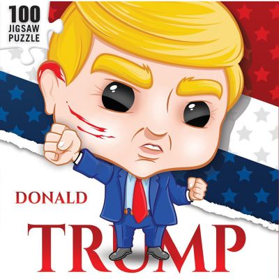 Donald Trump Aftermath 100 Piece Jigsaw Puzzle Image 3