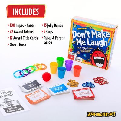 Don't Make Me Laugh! Silly Charades Party Game Image 1