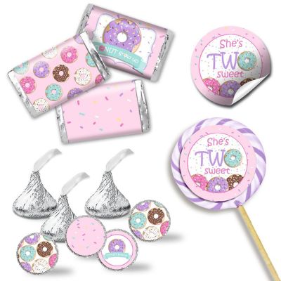 Donut Grow Up Pink Sticker Bundle 429pc. by AmandaCreation Image 1