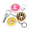 Donut Keychain Slow-Rising Squishies - 12 Pc. - Less than Perfect Image 1