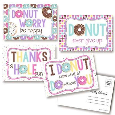 Donut Positive Thinking Postcards 20pcs. by AmandaCreation Image 1