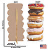 Donut Stack Cardboard Stand-Up Image 2