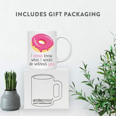 Donut Without You Mug, 1 Pack Image 3
