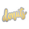 Donuts Sign with Easel Image 1