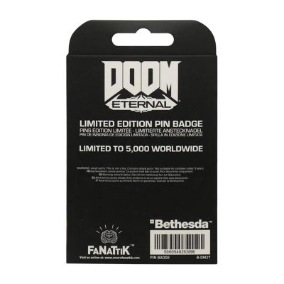 DOOM Eternal Limited Edition Pin Badge Image 3