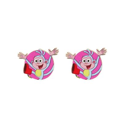 Dora The Explorer Character Shapes 8-Pair Earring Set Image 2