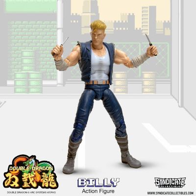 Double Dragon Billy Lee 7-Inch Deluxe Action Figure Image 2
