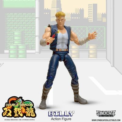 Double Dragon Billy Lee 7-Inch Deluxe Action Figure Image 3