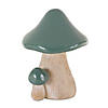 Double Garden Mushroom Decor (Set Of 2) 4.25"L X 6.25"H Resin Image 1