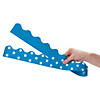 Double-Sided Solid & Polka Dot Bulletin Board Borders - Blue - 12 Pc. Image 2