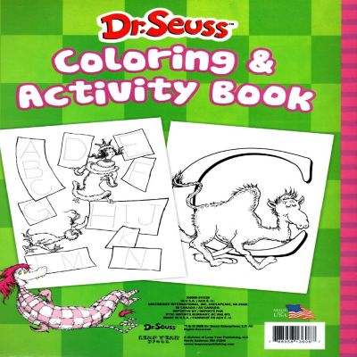 Dr. Seuss 4-In-1 Coloring &amp; Activity Books Image 1