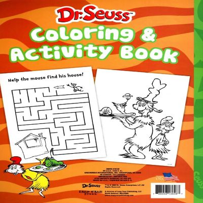 Dr. Seuss 4-In-1 Coloring &amp; Activity Books Image 3