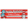 Dr. Seuss&amp;#8482; Birthday Custom Banner Image 1