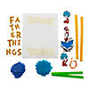 Dr. Seuss&#8482; Father of All Things Tissue Paper Sign Craft Kit - Makes 12 Image 1