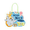 Dr. Seuss&#8482; Horton Hears a Who&#8482; Sign Craft Kit - Makes 12 Image 1