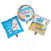 Dr. Seuss&#8482; Oh, the Places You&#8217;ll Go 18" Mylar Balloon Set - 3 Pc. Image 1