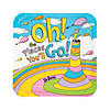 Dr. Seuss&#8482; Oh, the Places You&#8217;ll Go Square Paper Dinner Plates - 8 Ct. Image 1