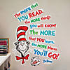 Dr. Seuss&#8482; Reading Wall Clings - 11 Pc. Image 1
