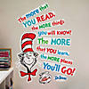 Dr. Seuss&amp;#8482; Reading Wall Clings - 11 Pc. Image 1