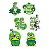 Dr. Seuss&#8482; St. Patrick&#8217;s Day Wall Cutouts - 6 Pc. Image 1