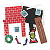 Dr. Seuss&#8482; The Grinch Christmas Fireplace Pop-Up Craft Kit - Makes 12 Image 1
