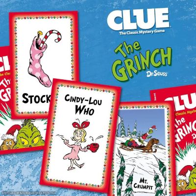 Dr. Seuss The Grinch Clue Board Game Image 1