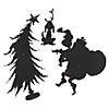 Dr. Seuss&#8482; The Grinch Large Silhouette Wall Cutouts Image 1