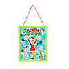 Dr. Seuss&#8482; The Grinch Tissue Paper Christmas Sign Craft Kit - Makes 12 Image 1