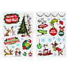 Dr. Seuss&#8482; The Grinch Window Clings - 28 Pc. Image 1