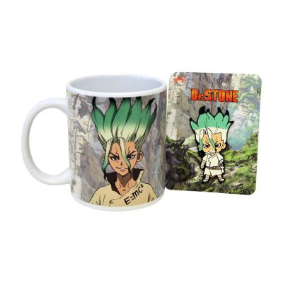 Dr. Stone 11oz Coffee Mug with Enamel Pin Image 1