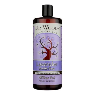 Dr. Woods Shea Vision Soothing Lavender Castile Soap - 32 oz Image 1