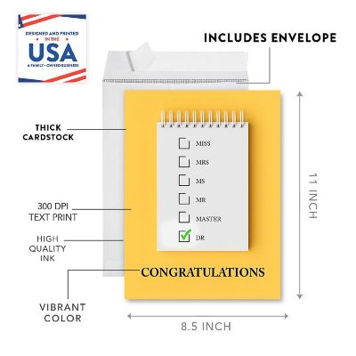 DR Degree Achievement 8.5x11IN Image 1