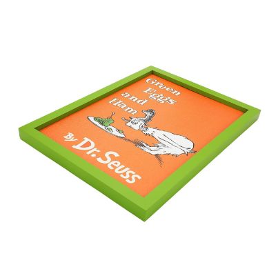 Dr Seuss Green Eggs and Ham 12" X 16" Wall Frame Image 1