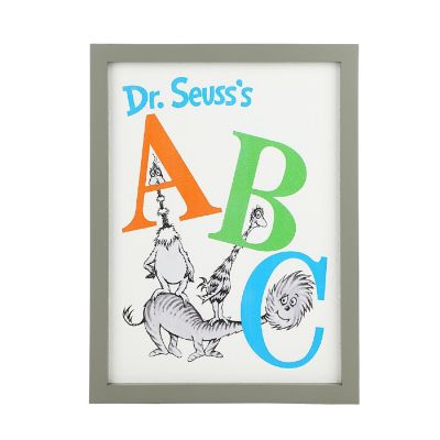 Dr Seuss's ABC 12" x 16" Wall Frame Image 1
