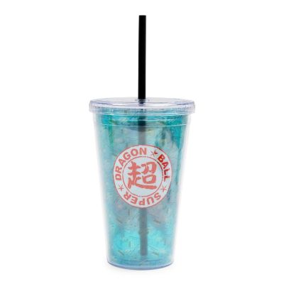 Dragon Ball Super Characters 16-Ounce Carnival Cup With Lid and Straw Image 2