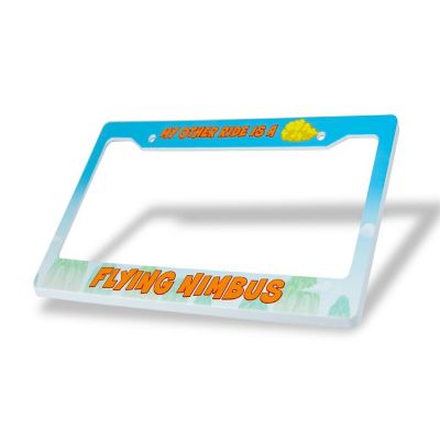 Dragon Ball Z License Plate Frame  My Other Ride Is A Flying Nimbus Cloud Image 3