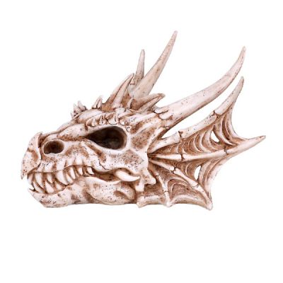 Dragon Skull Head Figurine New Image 1