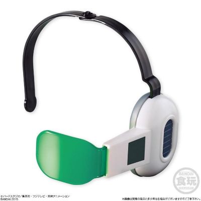 DragonBall Z Scouter Headset Soundless Version: Green Lens Image 1