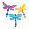 Dragonfly Craft Stick Craft Kit - Makes 12 Image 1