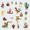 Dragons And Vikings Peel & Stick Wall Decals Image 1