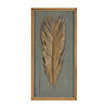 Dried Fern Frame (Set Of 2) 14"L X 27.5"H Wood/Paper Image 1