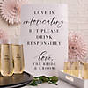 Drink Responsibly Wedding Sign Image 2