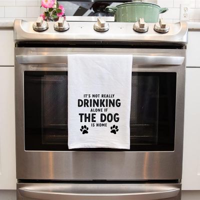 Drinking Alone Dog Towel, 1 Pack Image 2